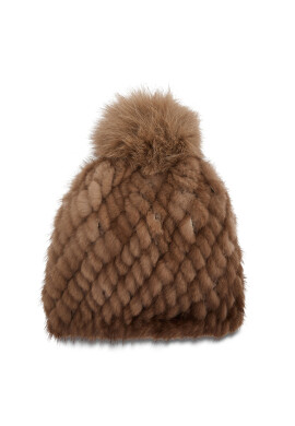 Max Mara Шапка Delia 45760113600 Кафяв - Pepit.bg