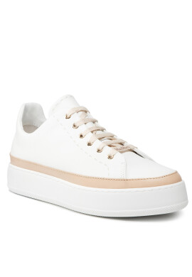 Max Mara Сникърси Turner 47660113600 Бял - Pepit.bg