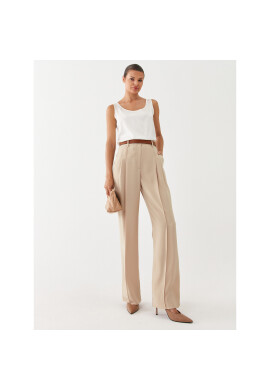 Max Mara топ Pan 31660226600 Екрю Regular Fit - Pepit.bg