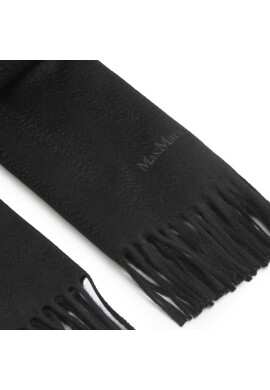 Max Mara Зимен шал Baci 2345463337 Черен - Pepit.bg