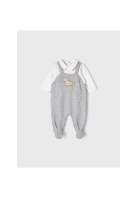 Mayoral Бебешки гащеризон със стъпала 2619 Сив Regular Fit - Pepit.bg