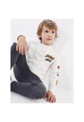 Mayoral Блуза 4.033 Екрю Regular Fit - Pepit.bg