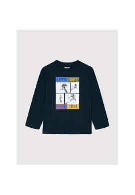 Mayoral Блуза 4078 Тъмносин Regular Fit - Pepit.bg
