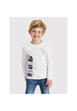 Mayoral Блуза 4086 Бял Regular Fit - Pepit.bg