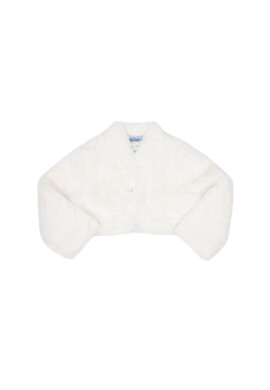 Mayoral Болерце 2423 Бял Regular Fit - Pepit.bg