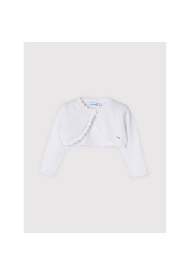 Mayoral Болерце 306 Бял Regular Fit - Pepit.bg