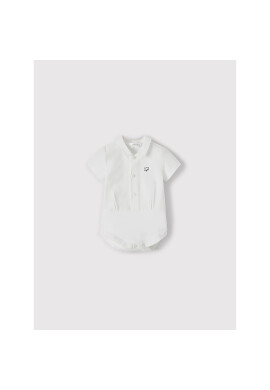 Mayoral Детско боди 1708 Бял Regular Fit - Pepit.bg