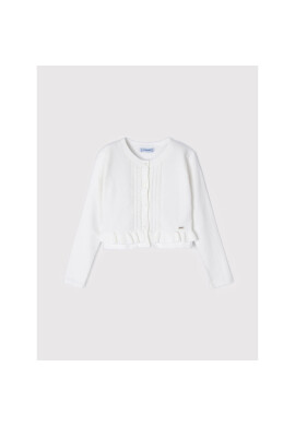 Mayoral Кардиган 3341 Бял Regular Fit - Pepit.bg