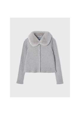 Mayoral Кардиган 4309 Сив Regular Fit - Pepit.bg