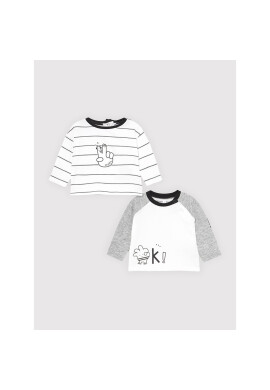 Mayoral Комплект 2 блузи 1076 Бял Regular Fit - Pepit.bg