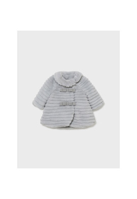 Mayoral Кожено палто 2404 Сив Regular Fit - Pepit.bg