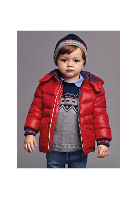 Mayoral Пухено яке 2416 Червен Regular Fit - Pepit.bg