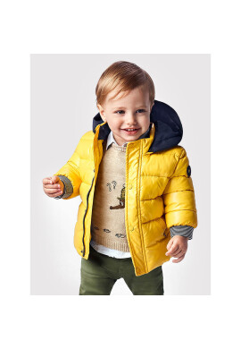 Mayoral Пухено яке 2417 Жълт Regular Fit - Pepit.bg