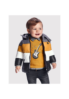 Mayoral Пухено яке 2419 Цветен Regular Fit - Pepit.bg