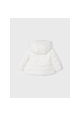 Mayoral Пухено яке 2439 Бежов Regular Fit - Pepit.bg