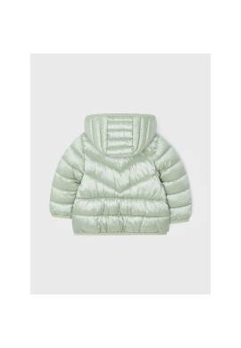 Mayoral Пухено яке 2440 Зелен Regular Fit - Pepit.bg