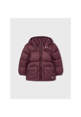 Mayoral Пухено яке 412 Бордо Regular Fit - Pepit.bg