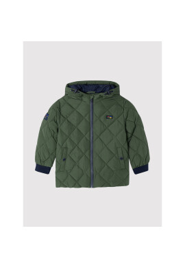 Mayoral Пухено яке 4414 Зелен Regular Fit - Pepit.bg