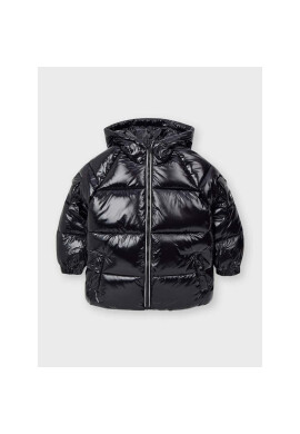 Mayoral Пухено яке 4421 Черен Regular Fit - Pepit.bg