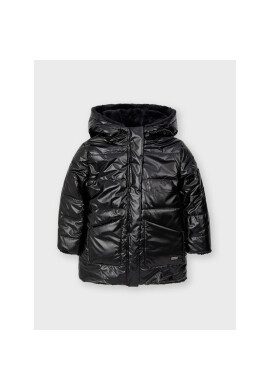Mayoral Пухено яке 4438 Черен Regular Fit - Pepit.bg