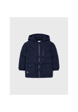 Mayoral Пухено яке 4461 Тъмносин Regular Fit - Pepit.bg