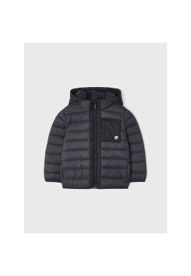 Mayoral Пухено яке 4465 Черен Regular Fit - Pepit.bg