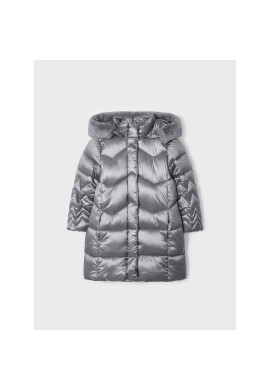 Mayoral Пухено яке 4488 Сив Regular Fit - Pepit.bg