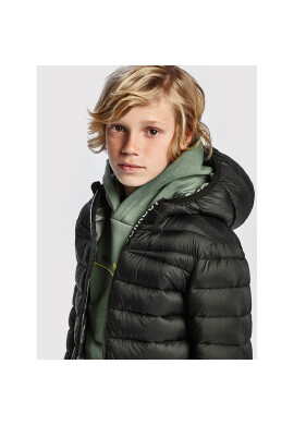 Mayoral Пухено яке 7414 Черен Regular Fit - Pepit.bg