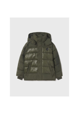 Mayoral Пухено яке 7461 Зелен Regular Fit - Pepit.bg