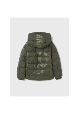 Mayoral Пухено яке 7461 Зелен Regular Fit - Pepit.bg