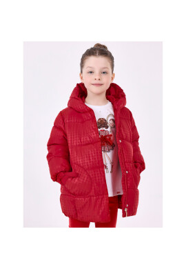 Mayoral Пухено яке 4.412 Червен Regular Fit - Pepit.bg