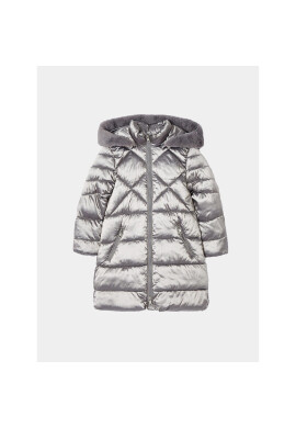 Mayoral Пухено яке 4.415 Сив Regular Fit - Pepit.bg