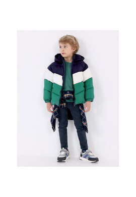 Mayoral Пухено яке 4.435 Зелен Regular Fit - Pepit.bg