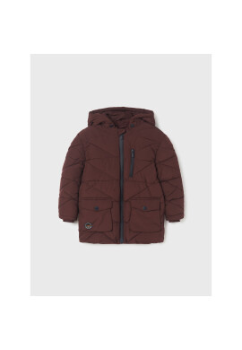 Mayoral Пухено яке 4461 Бордо Regular Fit - Pepit.bg