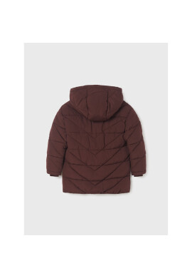 Mayoral Пухено яке 4461 Бордо Regular Fit - Pepit.bg