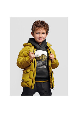 Mayoral Пухено яке 4461 Зелен Regular Fit - Pepit.bg