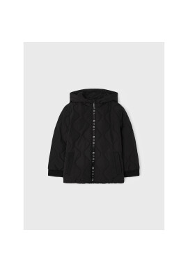Mayoral Пухено яке 4468 Черен Regular Fit - Pepit.bg