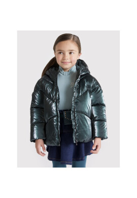 Mayoral Пухено яке 4487 Зелен Regular Fit - Pepit.bg