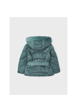 Mayoral Пухено яке 4492 Зелен Regular Fit - Pepit.bg