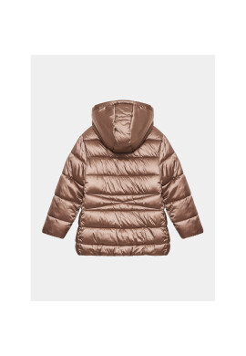 Mayoral Пухено яке 7.410 Кафяв Regular Fit - Pepit.bg