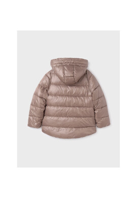 Mayoral Пухено яке 7.412 Кафяв Regular Fit - Pepit.bg