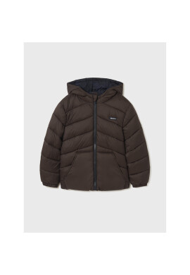 Mayoral Пухено яке 7462 Кафяв Regular Fit - Pepit.bg