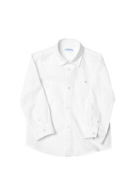 Mayoral Риза 141 Бял Regular Fit - Pepit.bg
