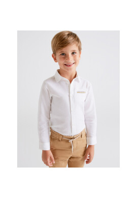 Mayoral Риза 3121 Бял Regular Fit - Pepit.bg