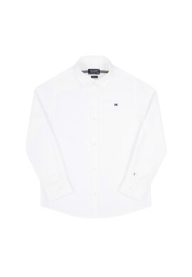Mayoral Риза 882 Бял Slim Fit - Pepit.bg