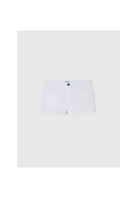 Mayoral Шорти от плат 6225 Бял Regular Fit - Pepit.bg