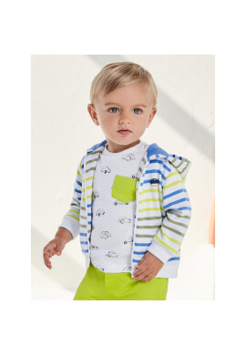 Mayoral Суитшърт 1407 Бял Regular Fit - Pepit.bg