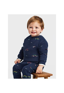 Mayoral Суитшърт 2411 Тъмносин Regular Fit - Pepit.bg