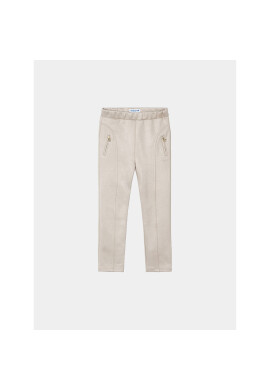 Mayoral Текстилни панталони 4.502 Бежов Regular Fit - Pepit.bg