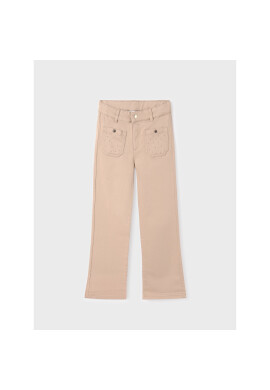 Mayoral Текстилни панталони 7.504 Бежов Regular Fit - Pepit.bg
